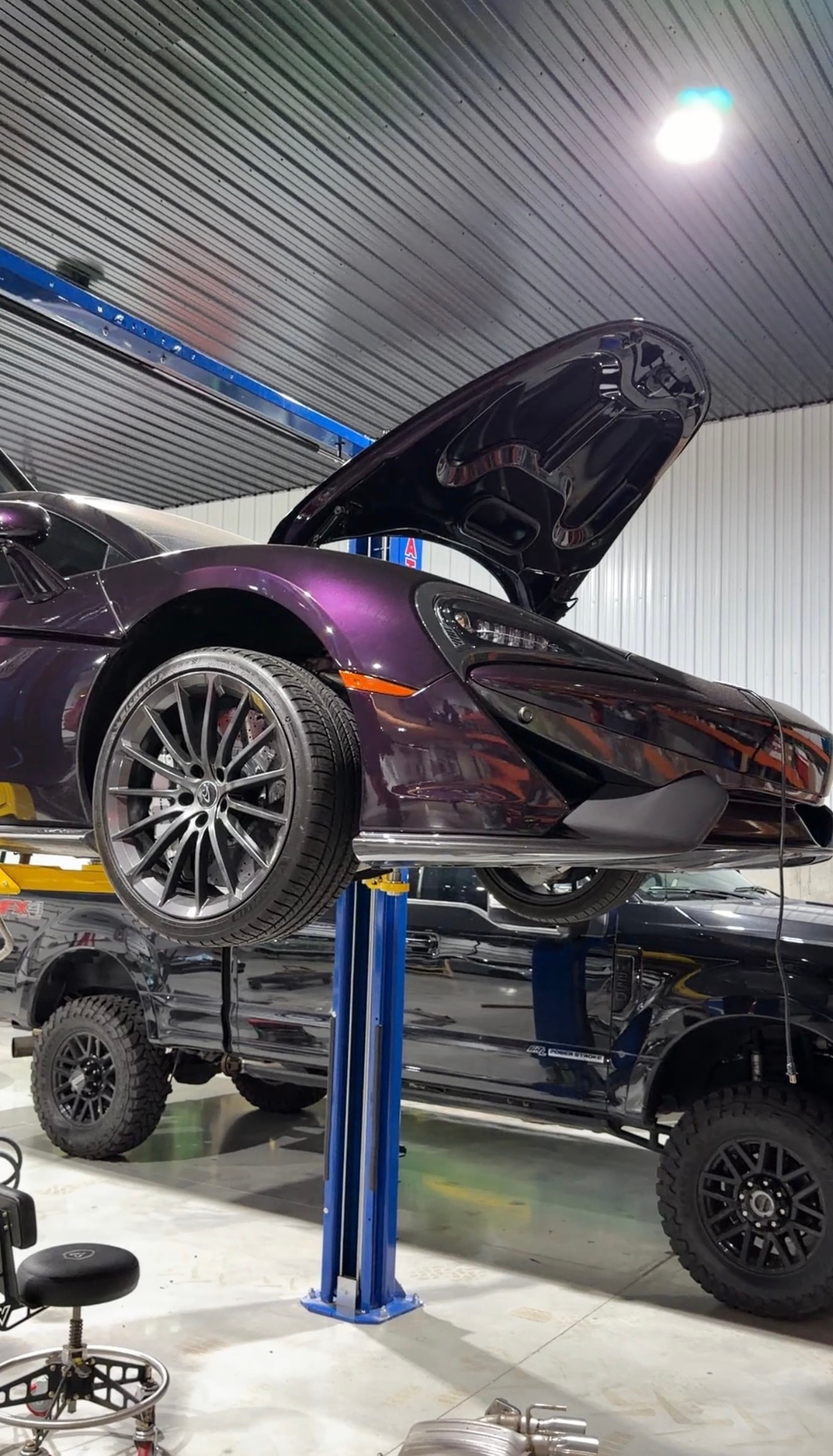 2018 McLaren 570GT — M838TE engine pulled and staged on pallet