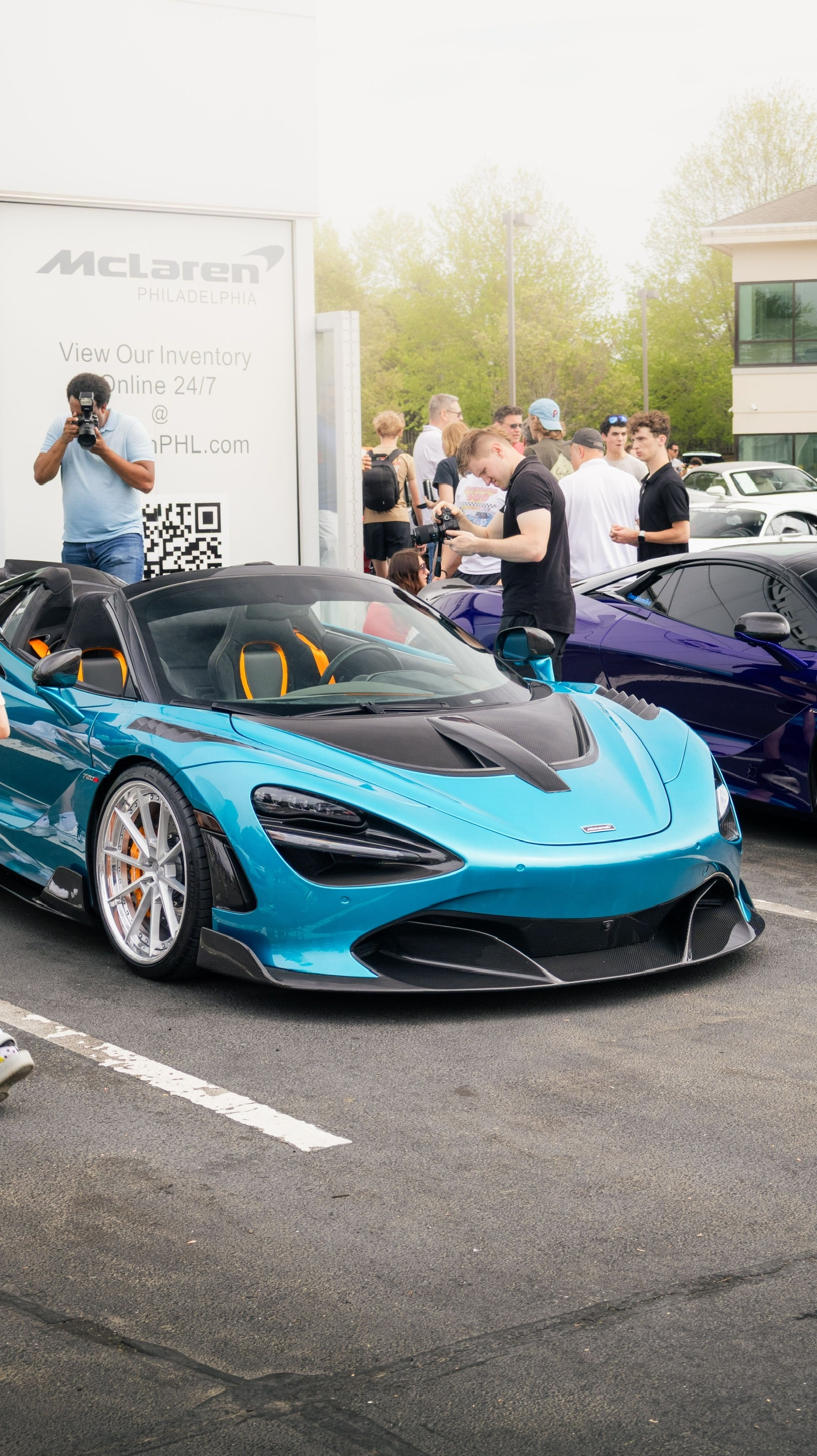 2020 McLaren 720S — front view