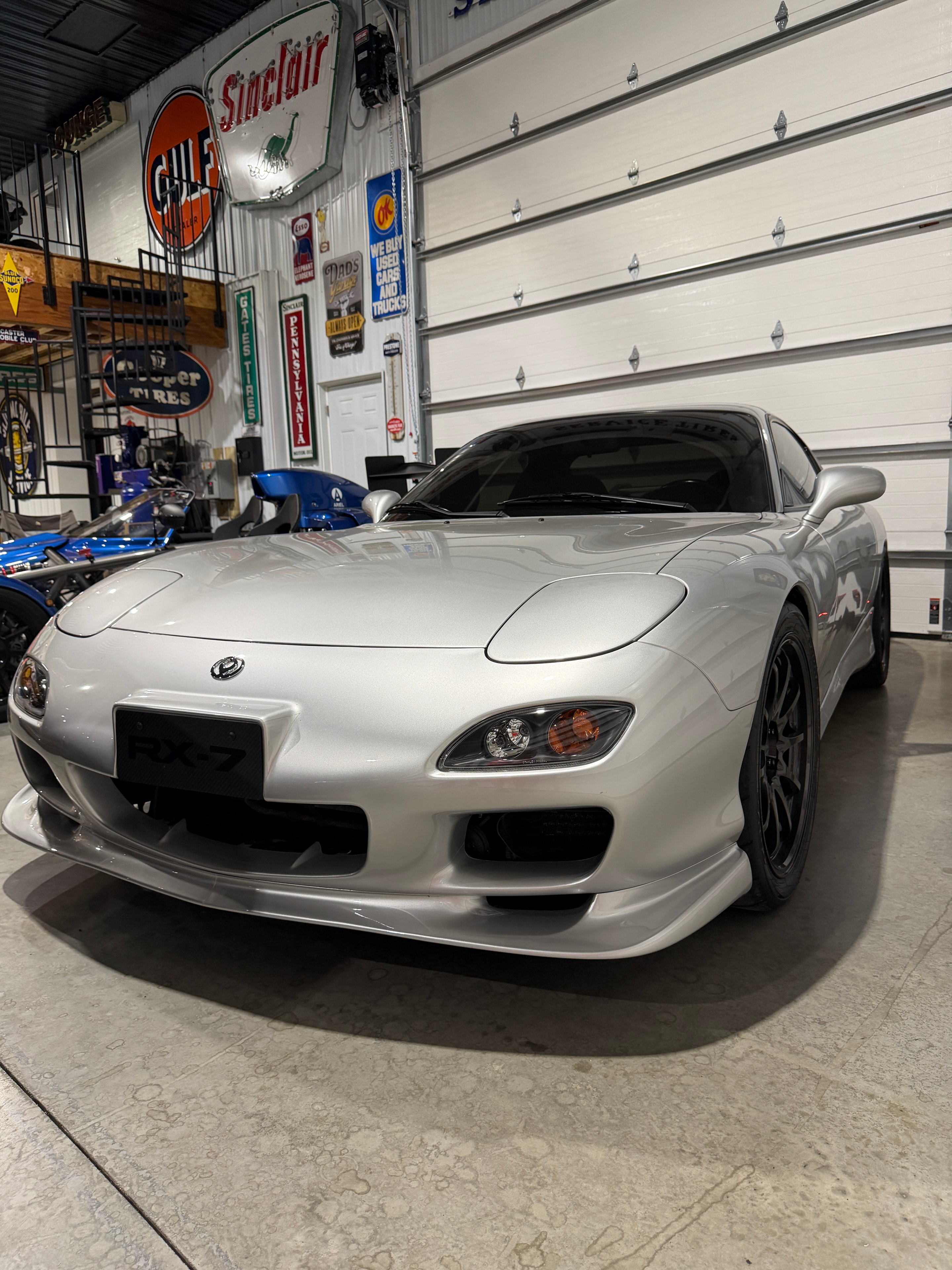 1993 Mazda RX-7 FD3S — front three-quarter view