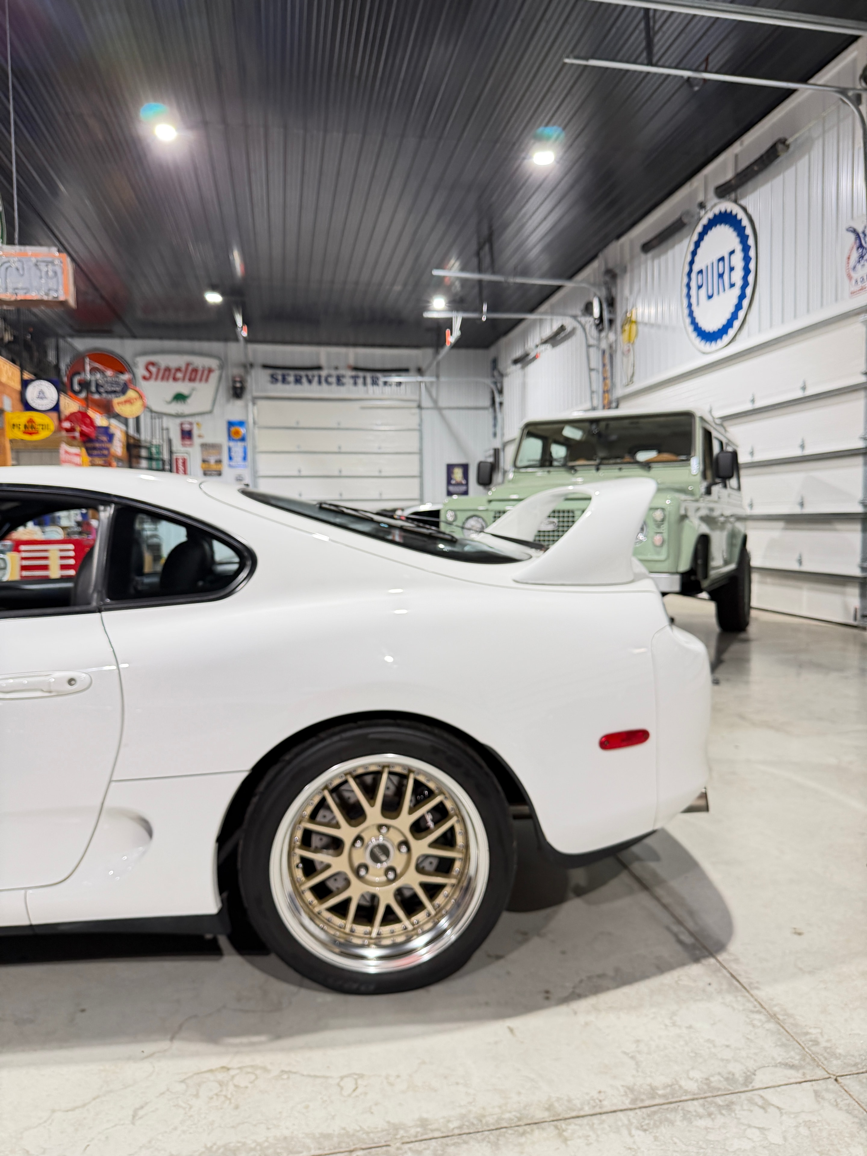 1993 Toyota Supra MkIV — exterior detail shot