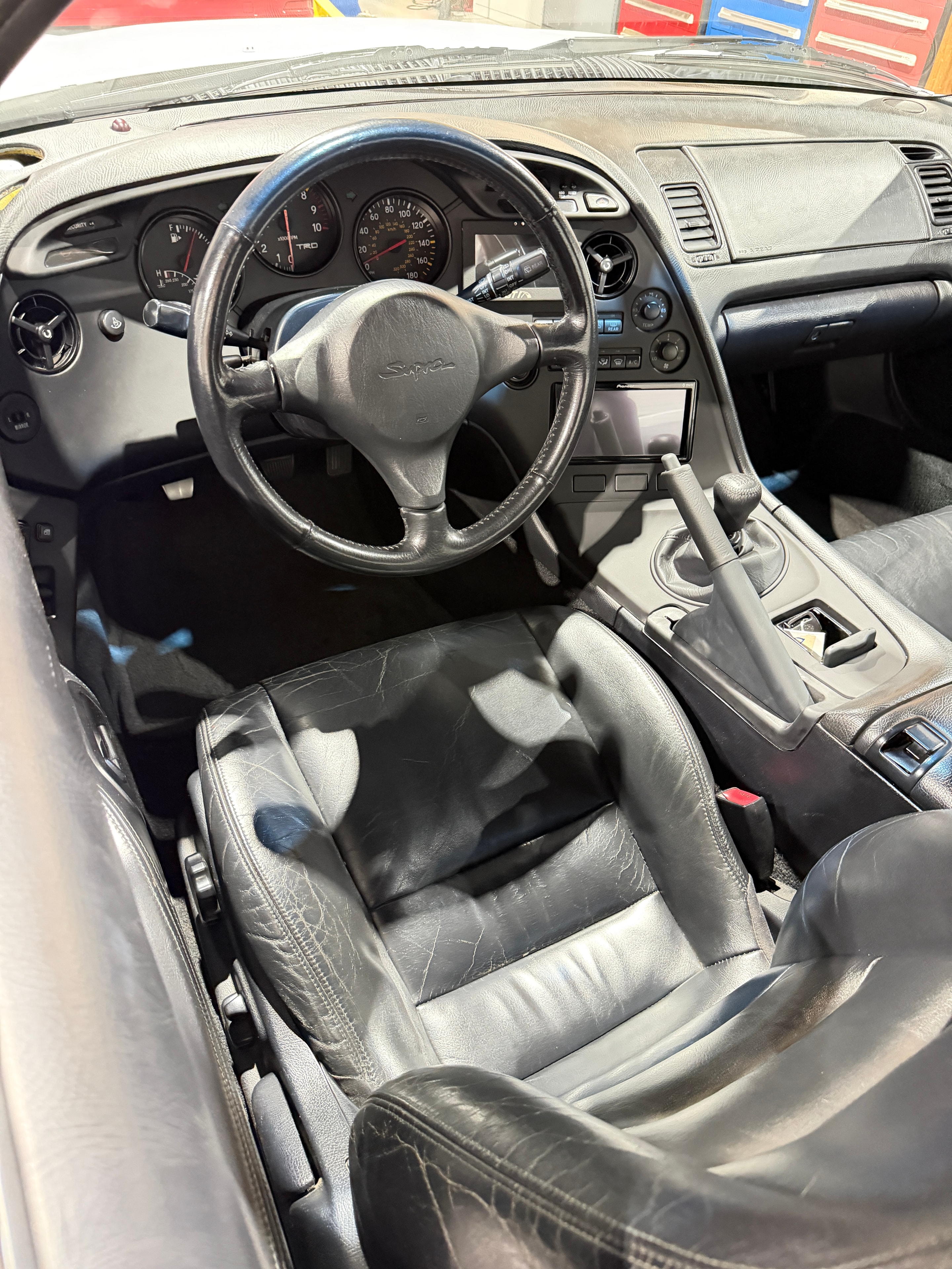 1993 Toyota Supra MkIV — exterior detail shot